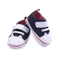 0-12M Newborn Infantil Baby Shoes Boys Girls Soft Sole Canvas Shoe Toddler Printing Star First Walker NW