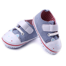 0-12M Newborn Infantil Baby Shoes Boys Girls Soft Sole Canvas Shoe Toddler Printing Star First Walker NW