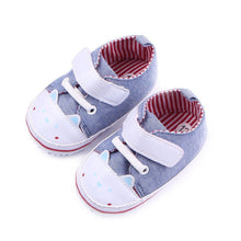 0-12M Newborn Infantil Baby Shoes Boys Girls Soft Sole Canvas Shoe Toddler Printing Star First Walker NW