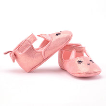 0-12M Sweet Soft Baby Girl Shoes Toddler Loop Hook Prewalker Baby Shallow Cute Animal First Walker Lisa's Store NW