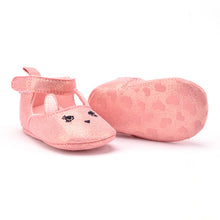 0-12M Sweet Soft Baby Girl Shoes Toddler Loop Hook Prewalker Baby Shallow Cute Animal First Walker Lisa's Store NW