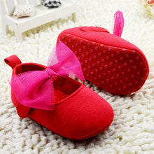 0-18 Months Infant Toddler Baby Shoes Kids Girls Soft Sole Bowknot Crib Shoes Newborn NW