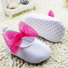 0-18 Months Infant Toddler Baby Shoes Kids Girls Soft Sole Bowknot Crib Shoes Newborn NW