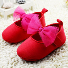 0-18 Months Infant Toddler Baby Shoes Kids Girls Soft Sole Bowknot Crib Shoes Newborn NW
