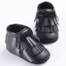 0-18M Child Boys Girls First Walkers Fringe Bebe Infant Toddler Shoes New Soft Kids PU Leather Baby Moccasins Soft Bottom Shoes NW