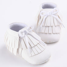 0-18M Child Boys Girls First Walkers Fringe Bebe Infant Toddler Shoes New Soft Kids PU Leather Baby Moccasins Soft Bottom Shoes NW