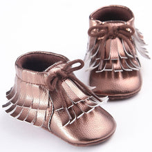 0-18M Child Boys Girls First Walkers Fringe Bebe Infant Toddler Shoes New Soft Kids PU Leather Baby Moccasins Soft Bottom Shoes NW