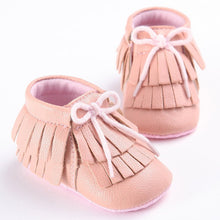 0-18M Child Boys Girls First Walkers Fringe Bebe Infant Toddler Shoes New Soft Kids PU Leather Baby Moccasins Soft Bottom Shoes NW