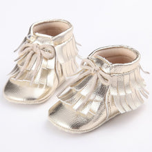 0-18M Child Boys Girls First Walkers Fringe Bebe Infant Toddler Shoes New Soft Kids PU Leather Baby Moccasins Soft Bottom Shoes NW