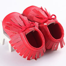 0-18M Child Boys Girls First Walkers Fringe Bebe Infant Toddler Shoes New Soft Kids PU Leather Baby Moccasins Soft Bottom Shoes NW