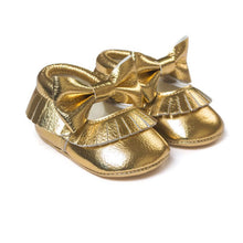0-18M Fashion Baby Shoes Soft Sole Moccasin Newborn Babies PU Tassel Bowknot Slip-on Prewalkers Lisa's Store NW