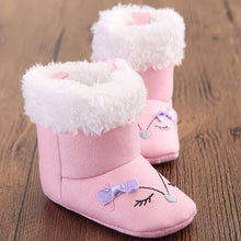 0-18M Hot Newborn Baby Girls First Plush Boots Toddler Infant Bebe Boots Soft Baby Shoes NW