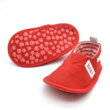 0-18M Infant Baby Girls Boys Soft Sole Crib Shoes Denim Jean Slip-On Prewalker First Walkers 2Colors NW