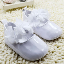 0-18M Infant Baby Girls Flower Princess PU Leather Toddler Crib Shoes Soft Sole First Walkers NW