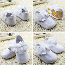 0-18M Infant Baby Girls Flower Princess PU Leather Toddler Crib Shoes Soft Sole First Walkers NW