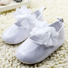 0-18M Infant Baby Girls Flower Princess PU Leather Toddler Crib Shoes Soft Sole First Walkers NW