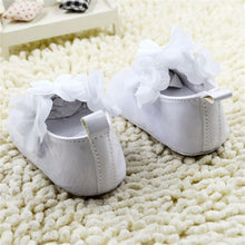 0-18M Infant Baby Girls Flower Princess PU Leather Toddler Crib Shoes Soft Sole First Walkers NW