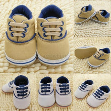 0-18M New Infant Baby Boys Girls Soft Sole Crib Shoes Lace Up Sneaker Newborn Toddler First Walkers Shoes NW