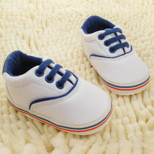 0-18M New Infant Baby Boys Girls Soft Sole Crib Shoes Lace Up Sneaker Newborn Toddler First Walkers Shoes NW