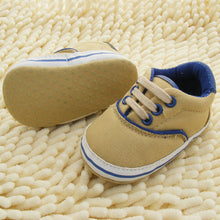 0-18M New Infant Baby Boys Girls Soft Sole Crib Shoes Lace Up Sneaker Newborn Toddler First Walkers Shoes NW