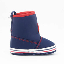 0-18M New Infants Newborn Baby Girl Boy Shoes Crochet Cotton Boots Toddler Snow Crib Shoes Booties NW