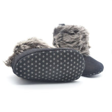 0-18M Toddler Baby Fleece Snow Boots Infant Kids Wool Fur Shoes Prewalker NW
