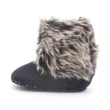 0-18M Toddler Baby Fleece Snow Boots Infant Kids Wool Fur Shoes Prewalker NW