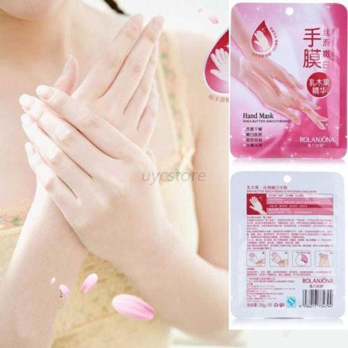 1 Pair Brand New Exfoliating Moisture Hand Peel Mask Remove Scrub Hard Dead Skin NW
