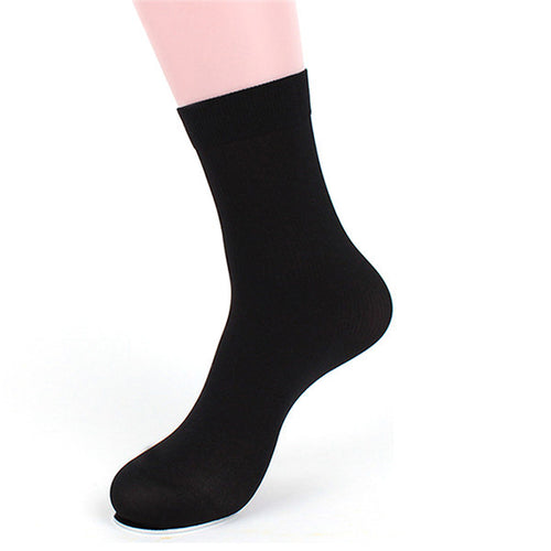 10 Pairs Practical Fall Man Short Bamboo Fiber Sock Stockings Middle Socks Hot NW