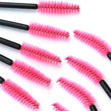 100PCS Eyelash Eye Lash Brush Mascara Wands Applicator Disposable Extension Tool NW