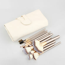 12 18 pcs Makeup Brush Set Synthetic Brushing Brush Professional Cosmetics Makeup Foundation Powder Blush Eyeliner Brushes LZH7 NW