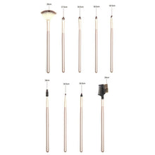 12 18 pcs Makeup Brush Set Synthetic Brushing Brush Professional Cosmetics Makeup Foundation Powder Blush Eyeliner Brushes LZH7 NW