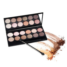 12 Colors Professional Makeup Smoky Eye Shadow Palette Glitter Shimmer Neutral Nude Cometics LZH7 NW