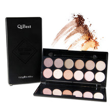 12 Colors Professional Makeup Smoky Eye Shadow Palette Glitter Shimmer Neutral Nude Cometics LZH7 NW