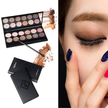 12 Colors Professional Makeup Smoky Eye Shadow Palette Glitter Shimmer Neutral Nude Cometics LZH7 NW