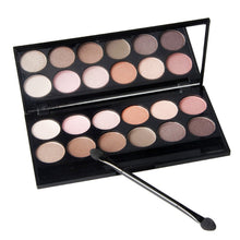 12 Colors Professional Makeup Smoky Eye Shadow Palette Glitter Shimmer Neutral Nude Cometics LZH7 NW
