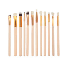 12Pcs Pro New Beauty Makeup Brushes Set Foundation Powder Eyeshadow Eyeliner Lip Blush Make Up Brush Tool NW