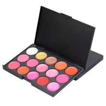 15 Colors Lip Gloss Lipstick Palette Cosmetic Makeup Kit Set With Lip Brush Includes Matte And Shimmer Lip Colors Lipstick NW
