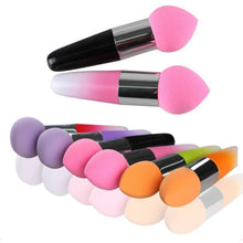 Beauty Face Foundation Make Up Cosmetic Brush Maquiagem Makeup Sponge Puff Concealer Eyeshadow Brush NW