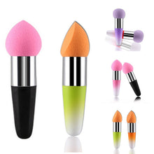 Beauty Face Foundation Make Up Cosmetic Brush Maquiagem Makeup Sponge Puff Concealer Eyeshadow Brush NW