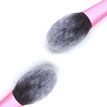 Makeup Brushes Beauty Blush Makeup Tools Pink Metal Handle Flame Shape Foundation Brush Head NW