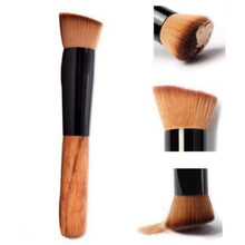 Makeup Powder Concealer Blush Liquid Foundation Wooden Brush Cosmetics Set NW