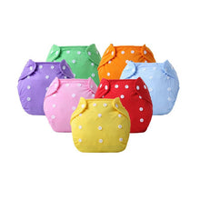 1Piece Reusable Baby Infant Nappy Cloth Diapers Soft Covers Washable Free Size Adjustable Fraldas Version NW