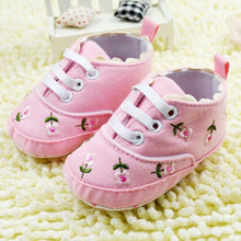 1pair Baby Girl Flower Shoes Baby Princess Shoes First Walkers Footwear Toddler Soft Sole Shoes NW