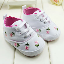 1pair Baby Girl Flower Shoes Baby Princess Shoes First Walkers Footwear Toddler Soft Sole Shoes NW