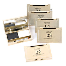 2 Color Makeup Kit Eyebrow Powder Natural Shading Palette Shadow With Brush NW