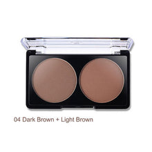 2 Colors set Face Shading Powder Contour Highlighter Bronzer Palette Set Trimming Makeup Face Contour Grooming Pressed Powder NW