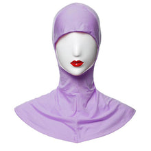 20 Color Hijab Islamic Band Neck Cover Head Wear Under Scarf Hat Cap Bone Bonnet NW