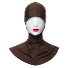 20 Color Hijab Islamic Band Neck Cover Head Wear Under Scarf Hat Cap Bone Bonnet NW