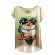 20 England Styles Girl Teenager Printed Loose Casual Short Sleeve Printing Bat Shirt Women Fashion Women Tops LZH7 NW